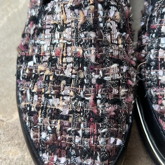 Ron White Sha-Nell Tweed Slip On Flats - Picture 7 of 12